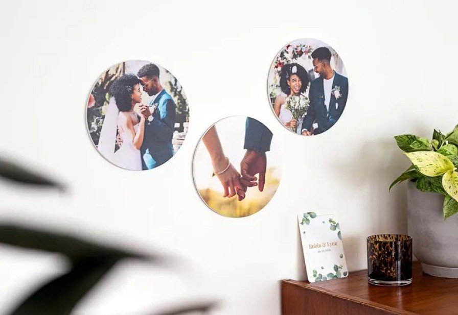 Geschenken Smartphoto Woondecoratie | Muurtegels Rond