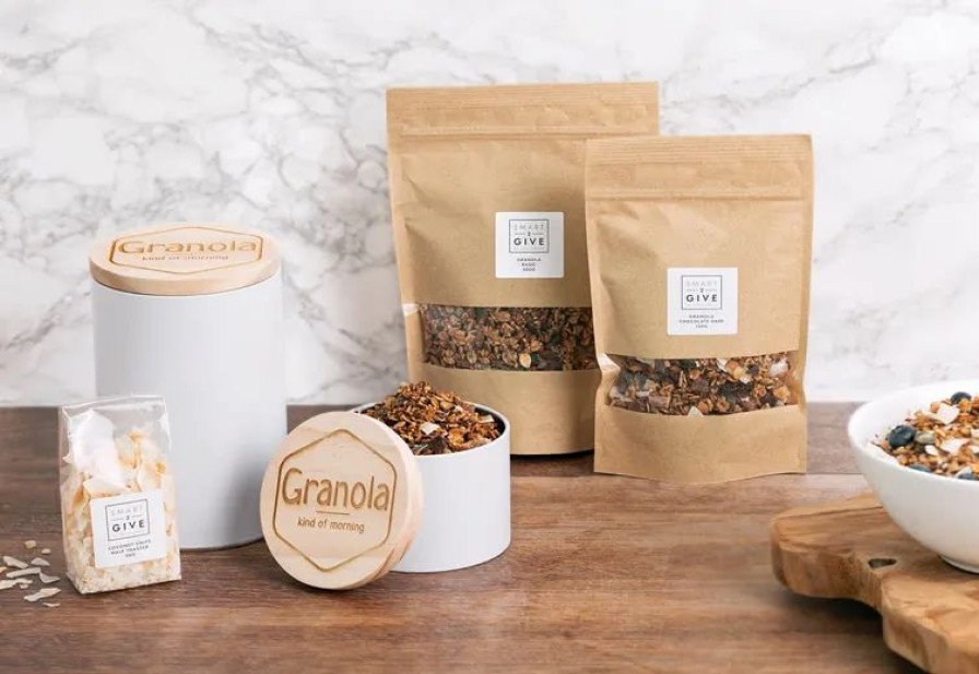 Geschenken Smartphoto Gegraveerde Producten | Cadeaupakket Granola