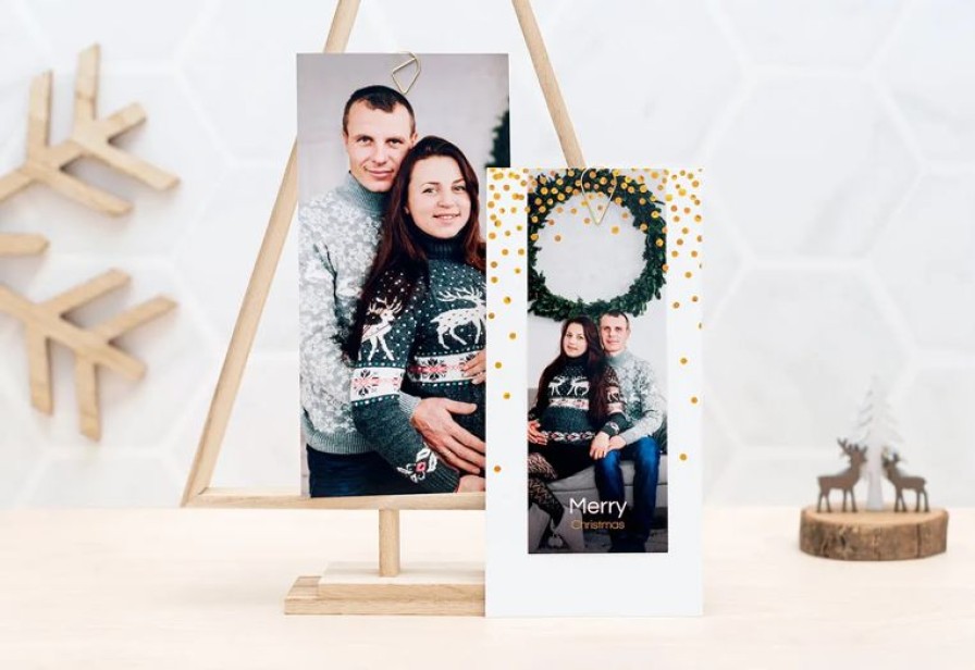 Kaartjes Smartphoto Kerstkaarten | Stapelkaart (Set Van 12)