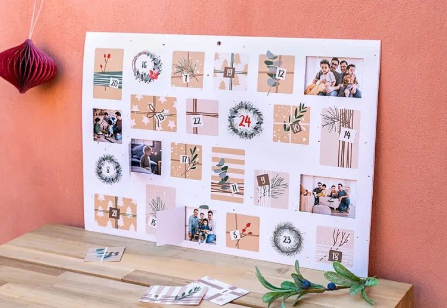 Kalenders & Agenda'S Smartphoto Adventskalender Diy | Adventskalender Met Foto'S