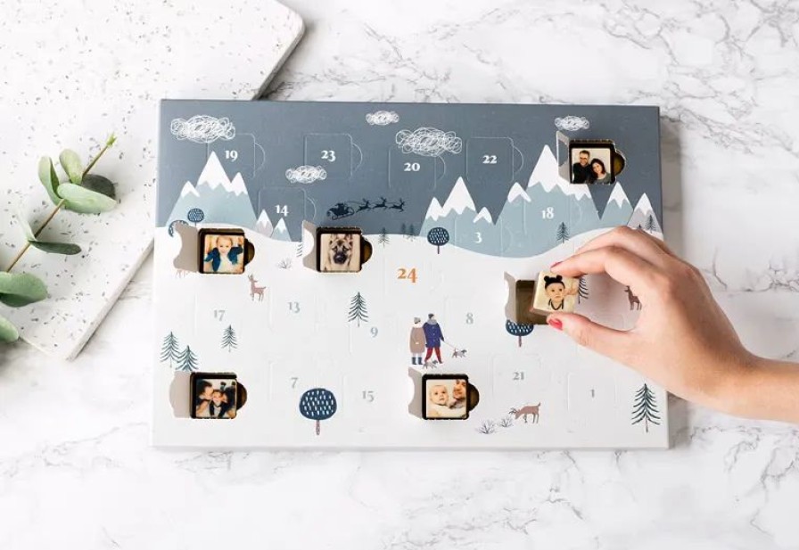 Kalenders & Agenda'S Smartphoto Adventskalender Diy | Adventskalender Met Gepersonaliseerde Chocolade