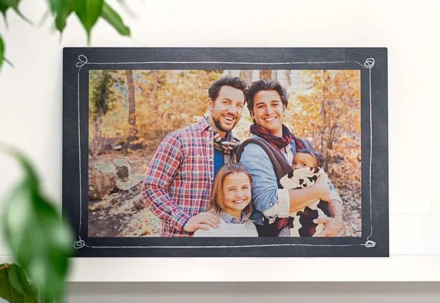 Geschenken Smartphoto Woondecoratie | Foto Op Geborsteld Aluminium