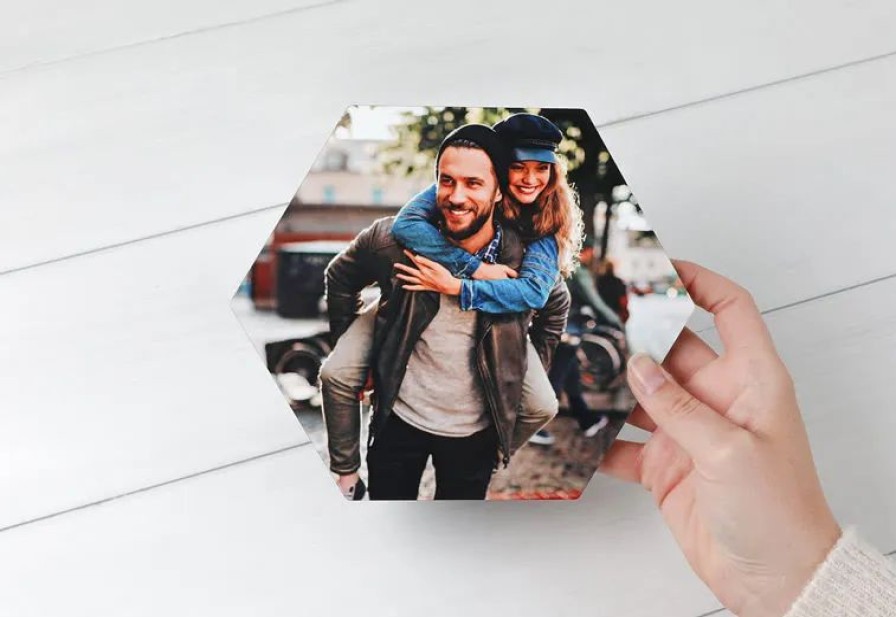 Geschenken Smartphoto Woondecoratie | Hexagon Tegel